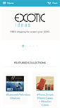 Mobile Screenshot of exotic-ideas.com